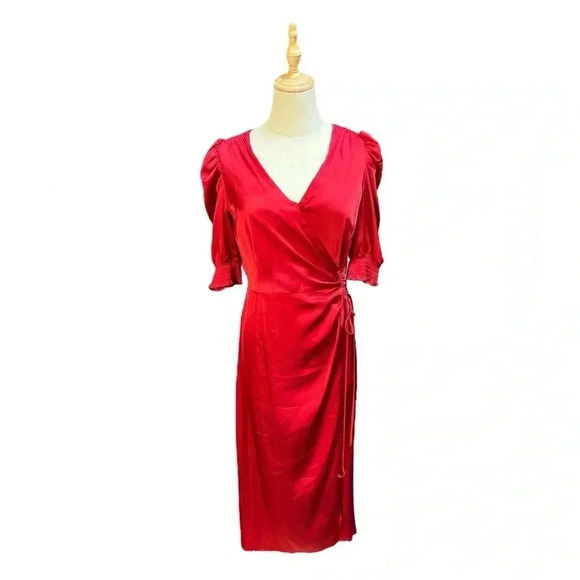 Julia Jordan Red Dress Size 2 - Picture 1 of 7